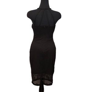 GUESS NWT Fabulous Black Midi Dress Fully Lined